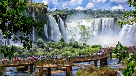 The unforgettable Iguazu Waterfalls.