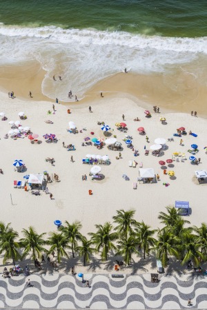 Copacabana Beach is the spiritual and sensual epicentre of Rio.