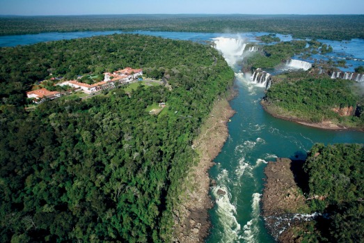Hotel Das Cataratas. Is there a more spectacularly located hotel in the world?