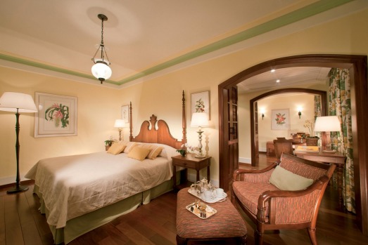 A suite at Belmond Hotel Das Cataratas.