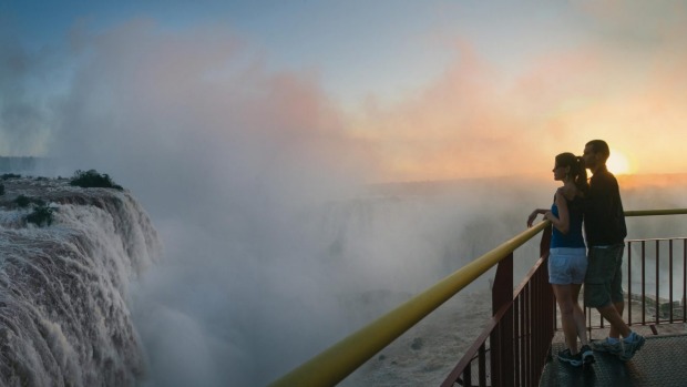 There are plenty of opportunities to get up close to Iguazu Falls.