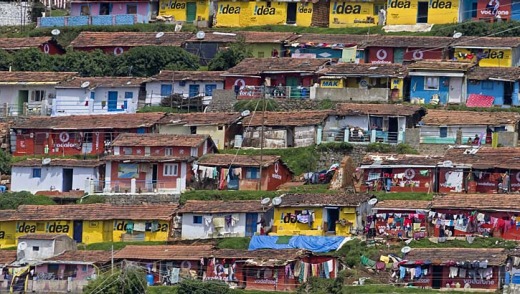 Matchbox houses near Ooty.