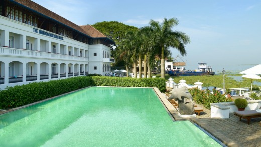 Brunton Boatyard pool, Cochin, India.