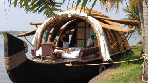 Coconut Lagoon, Kumarakon, India.