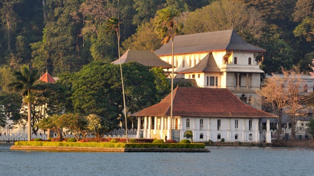 Temple of the Tooth in Kandy.