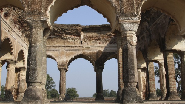 Mogul Queen Mumtaz Mahal's first resting place after death in Burhanpur, India. Mahal's husband, Emperor Shah Jahan, had ...