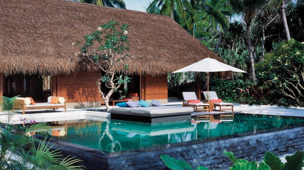 A Grand Beach Villa at One&Only Reethi Rah.