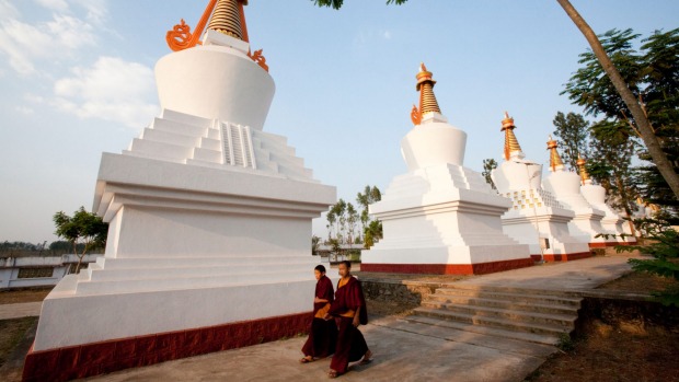 The Golden Temple in Bylakuppe.