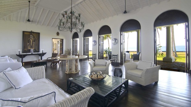 23 Palm, Sri Lanka: A stunning, regulation white-washed, absolute beachfront villa, Twenty Three Palm is owned by the ...