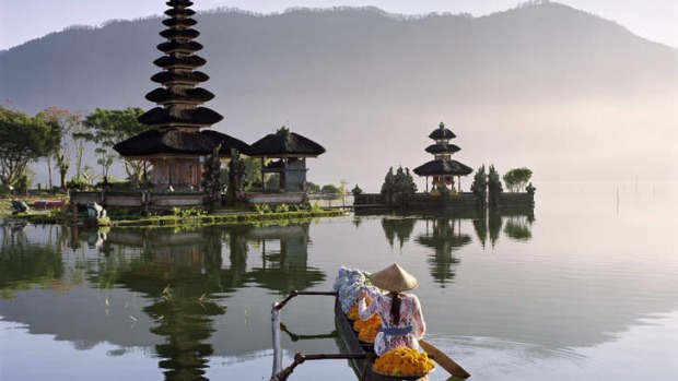 Pura Ulun Danu Bratan Temple, Bali.