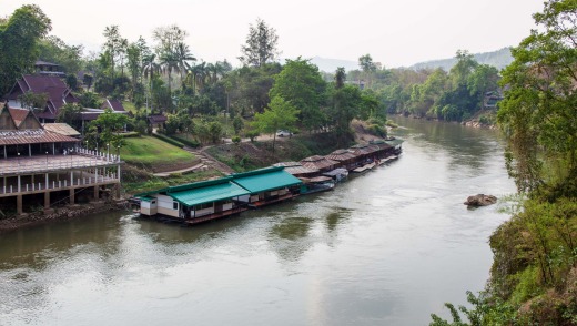 River Kwai alongside Death Railway.