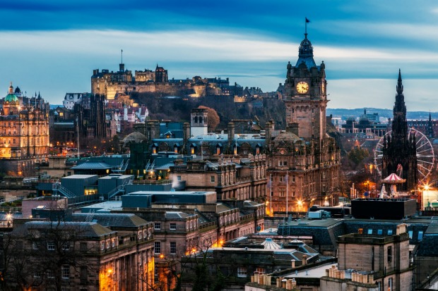 EDINBURGH, SCOTLAND: There's usually a piper playing on Princes Street, kilted in tartan, his tune rising through the ...