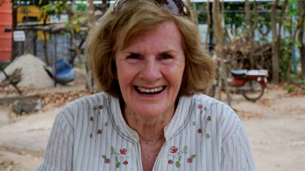 Mary Hutton, founder of Free the Bears Fund. SHD Sunday Extra. 26 January 2010 tra31cambodiabears