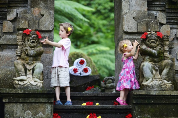 Bali is an ideal destination for a family holiday.