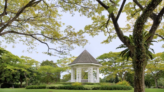 The Singapore Botanic Gardens.