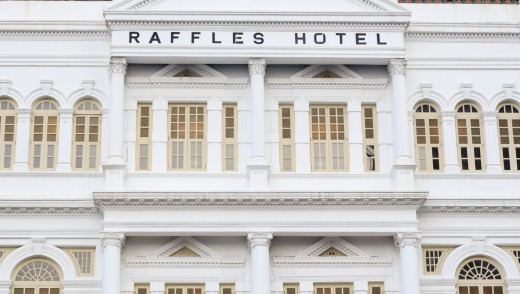 Raffles Hotel, Singapore.