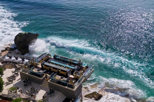 The Rock Bar at the Ayana Resort, Bali.
