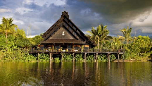 The Princess Resort at Inle Lakes, Myanmar, where a Burmese cat breeding program is under way.