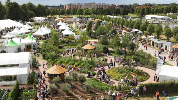 Hampton Court Palace Flower Show, Surrey.