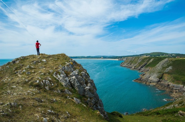 Caswell Bay, Gower Peninsula.