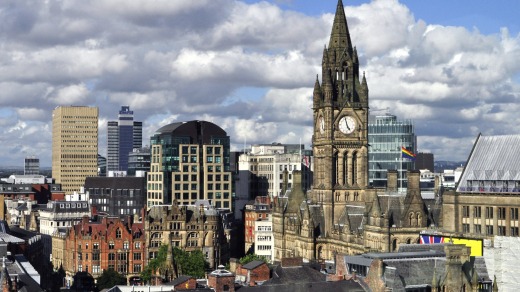Britain's "second" metropolis, Manchester.