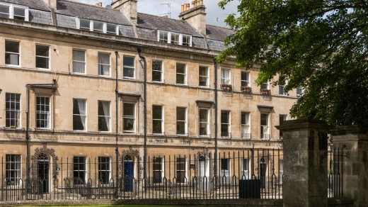 Jane Austen's Home consists of four self-contained apartments lightly themed along Austen lines.