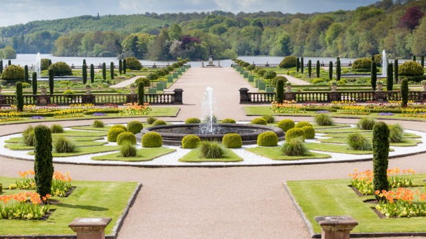Trentham Estate's Italian gardens have one of the largest contemporary perennial plantings in Europe.
