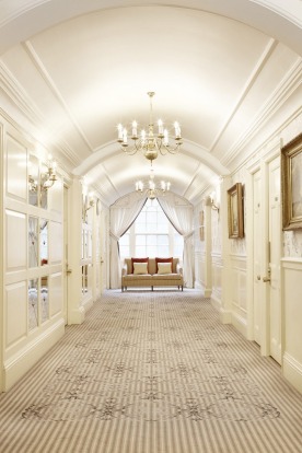 A corridor at The Goring, London.