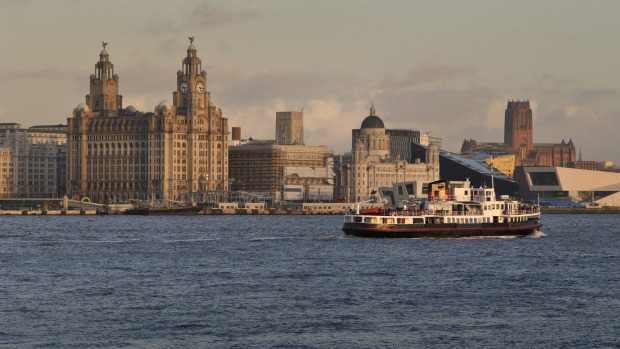 The Mersey Ferry.