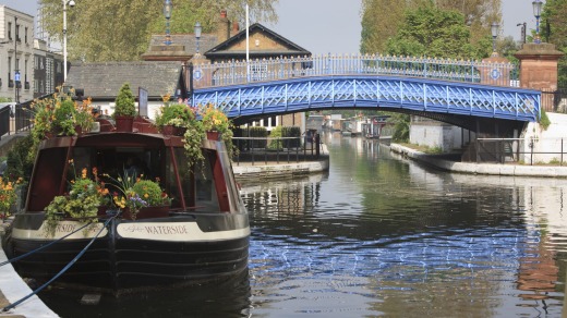 The area where Grand Union Canal, Regent's Canal and Paddington Canal meet is called Little Venice.