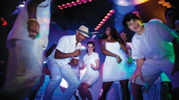 Norwegian Cruise Line Glow Party: This is a high-energy dance event on the pool deck, where a light show spectacular ...