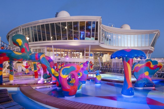 World's biggest cruise ship: Allure of the Seas, Royal Caribbean International.