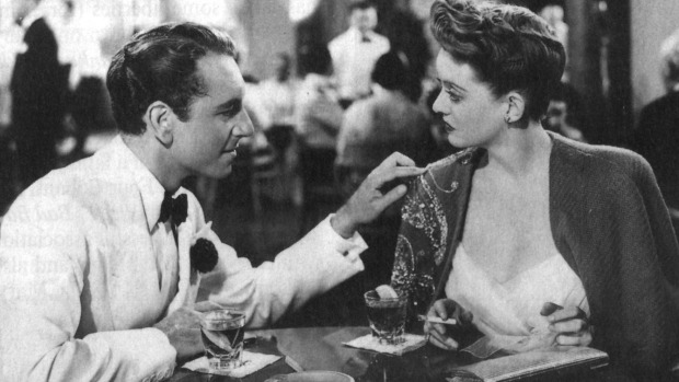 Bette Davis and Paul Henreid in <i>Now, Voyager</i>.