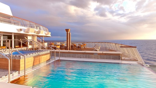 New horizons: Viking Star infinity pool.