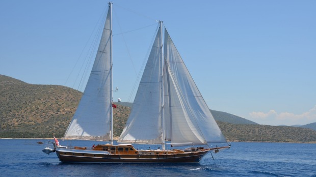 The  gulet is a traditional Turkish sailing boat.