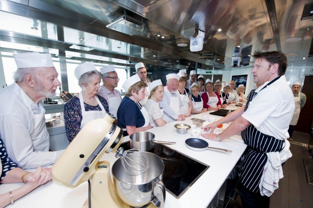 Cookery Club on P&O Cruises Britannia.