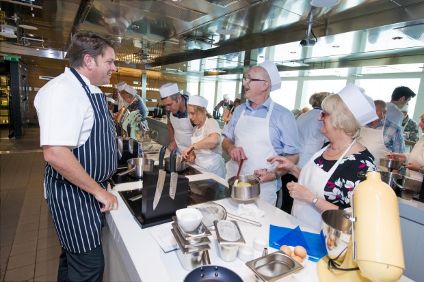Cookery Club on P&O Cruises Britannia.
