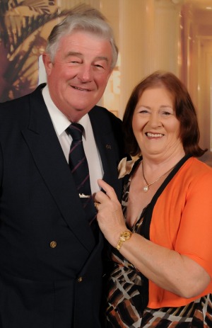 Record holder: Ray King and his wife,  Barbara.