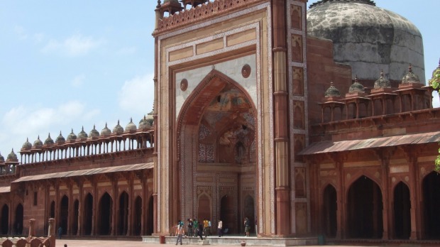 Foatehpur Sikri, India, built in the 16th century.