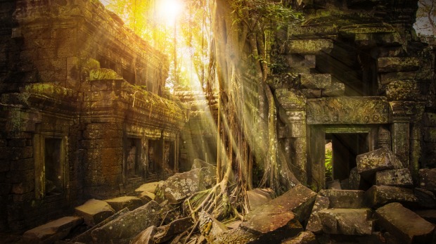 Angkor Wat in Cambodia is arguably the greatest lost medieval city.