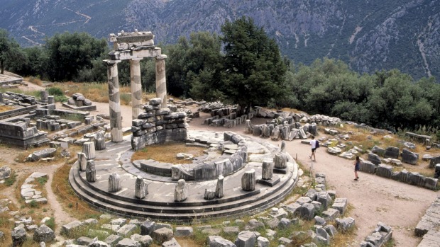 Delphi in Greece.