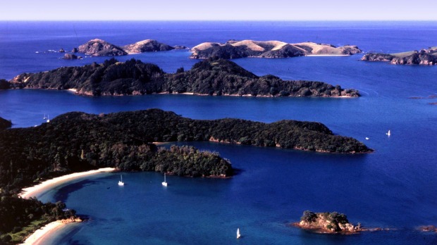 New Zealand's Bay of Islands.
