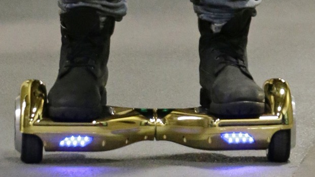 Under the safety spotlight: Hoverboards.