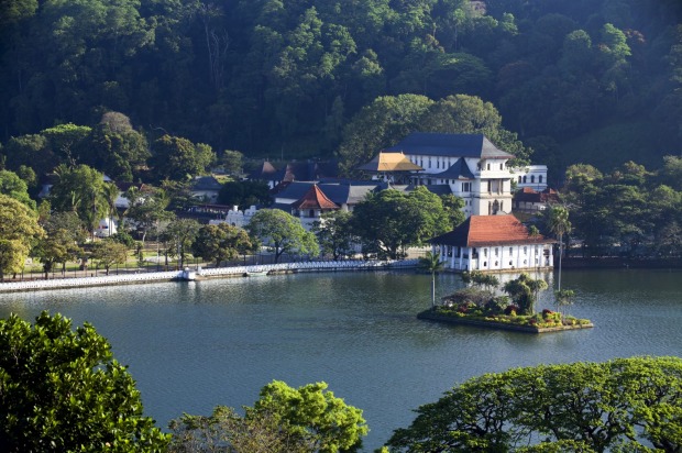 The city of Kandy, Sri Lanka is the home of The Temple of the Tooth Relic (Sri Dalada Maligawa), one of the most ...