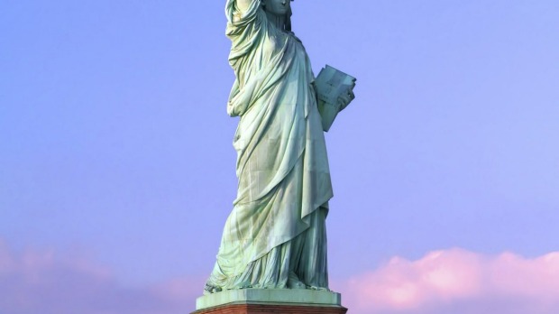 Evening in New York Harbour.