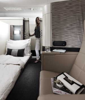 Etihad first class apartment.