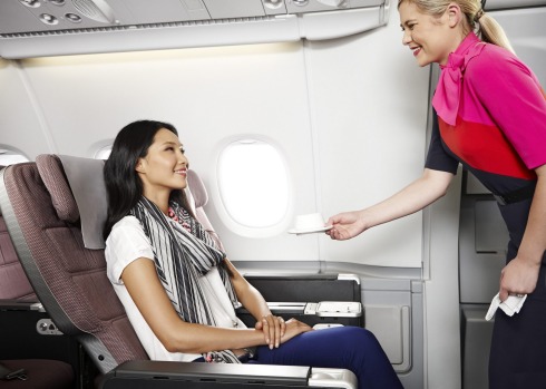 From November 2015, Virgin Australia's Boeing 777 jets will get a revamped business class bar to go with their new ...