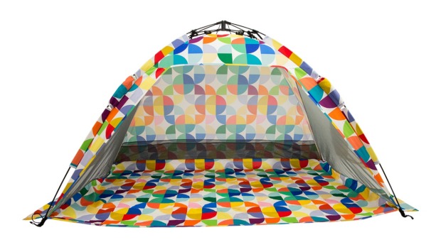 Sunny Jim pop-up tent.