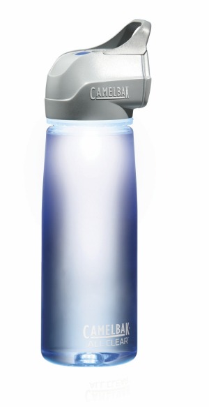 The CamelBak water bottle.