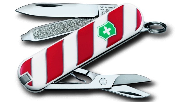 1. Slice your stollen or carve up the Kris Kringle with the new, oh-so-Christmassy, Swiss Classic Army Knife, the ...